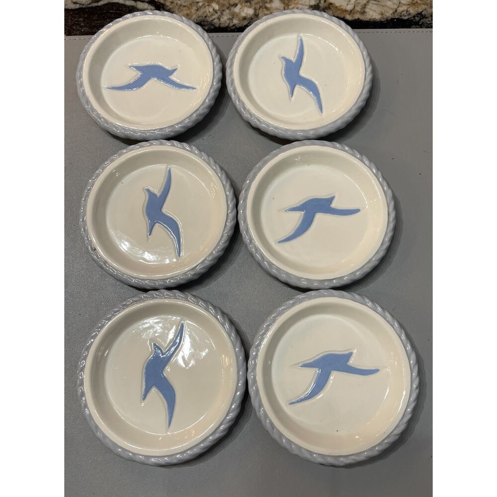 Duncan Enterprises Ceramic‎ Seagull Figurine Coaster Set - Picture 7 of 7